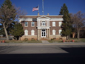 Das San Juan County Courthouse in Monticello