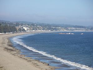 Aptos mit Seacliff State Beach und SS Palo Alto