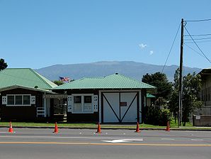 Blick von Waimea zum Mauna Kea