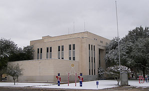 Gerichtsgebäude des Ward County in Monahans
