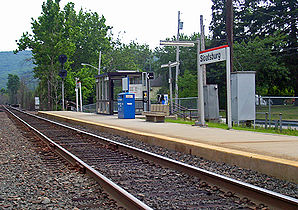 Bahnhof der Metro-North-Linie