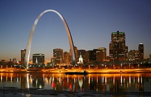 Der Gateway Arch in St. Louis