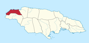 Das Parish Hanover in Jamaika