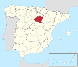 Lage der Provinz Soria