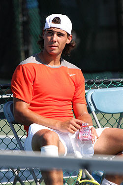 Nadal beim Masters Cincinnati im Juli 2008