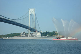 Die Hué City wird 2007 zur New Yorker Fleet Week empfangen