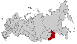 Lage innerhalb Russlands