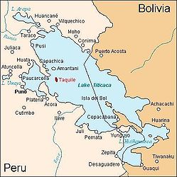 Karte von Taquile
