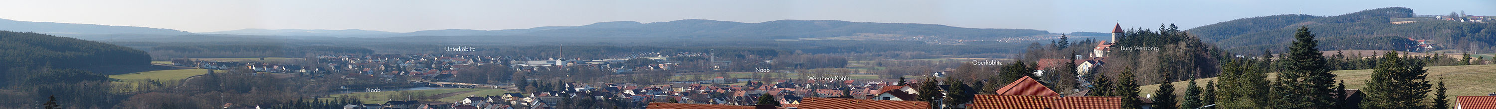 Panorama Wernberg-Köblitz