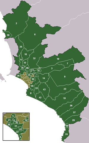 Lima Metropolitana Provinz