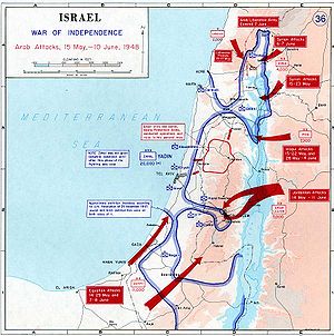 Angriffe 15. Mai–10. Juni 1948
