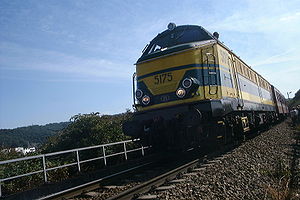 Abschiedsfahrt der 5175 im Jahr 2003