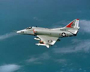 Eine A-4E &amp;amp;quot;Skyhawk&amp;amp;quot; der U.S. Navy 1967