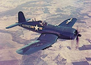 AU-1 Corsair in flight 1952.jpg