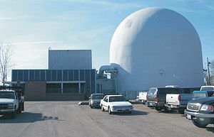 Aboveground Portion of the Piqua Decommissioned Reactor Complex and Auxiliary Building.jpg