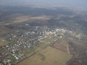 Luftaufnahme von Quincy vom Südosten