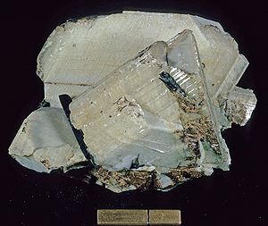 Albite and Aegirine - Narssarssuk, Igaliku, Narsaq, Kitaa, Greenland.jpg