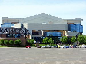 Das Allen County War Memorial Coliseum in Fort Wayne