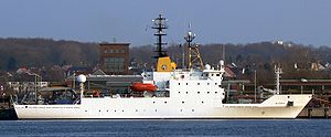 Das Wehrforschungsschiff Alliance in Kiel 2008