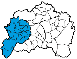 Lage des Bezirks Alt-Remscheid in Remscheid