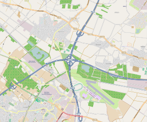 Übersichtskarte Autobahnkreuz Neersen