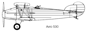 Seitenriß Avro 530