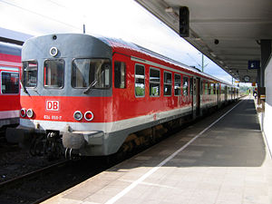 Baureihe 634 in Braunschweig Hbf, 2004