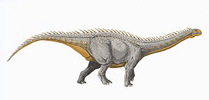 Lebendrekonstruktion von Barapasaurus
