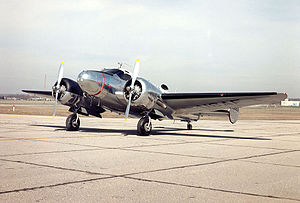 Beechcraft 18/C-45 im National Museum der USAF