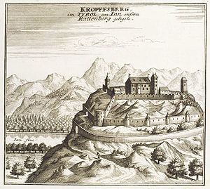 Burg Kropfsberg um 1700