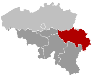 Karte Bistum Lüttich