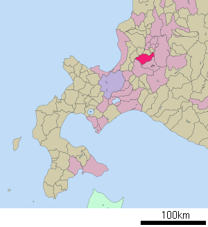 Lage Bibais in der Präfektur