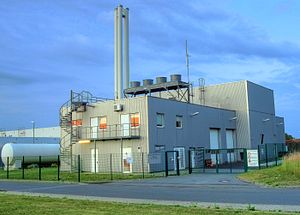 Biomasse-Heizkraftwerk Werl - Eingang Zunftweg
