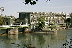 Kraftwerk Birsfelden - Architekt Hans Hofmann