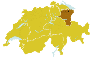 Karte Bistum St. Gallen