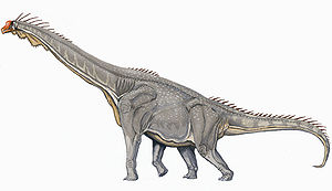 Lebendrekonstruktion von Brachiosaurus