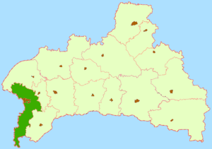 Karte Bezirk Brest