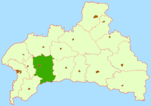 Karte Rajon Kobryn