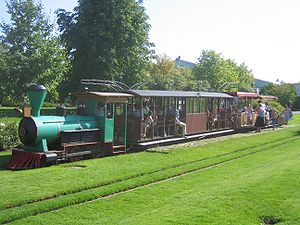 Zug der Britzer Museumsbahn