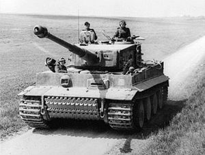 Ein Tiger 1944 in Nordfrankreich