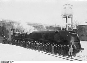 05 001 bei der Ablieferung im März 1935