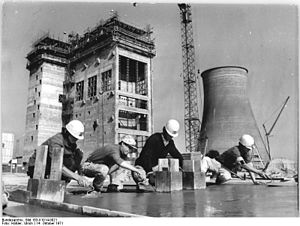 Kraftwerk Hagenwerder in Bau