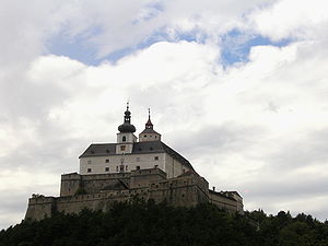 Gesamtansicht der Burg Forchtenstein