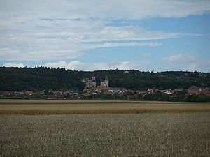 Burg Maissau gegen den Manhartsberg