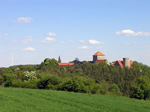 Burg Brauneck von Norden gesehen