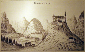 Burg Gallenstein (1681)