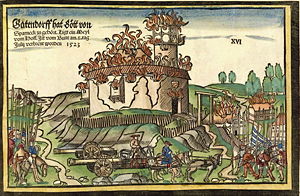 Die Zerstörung der Burg 1523