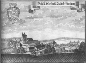 Kupferstich von Michael Wening in der Topographia Bavariae um 1700