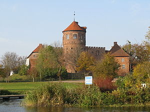 Alte Burg Neustadt-Glewe von der Südseite