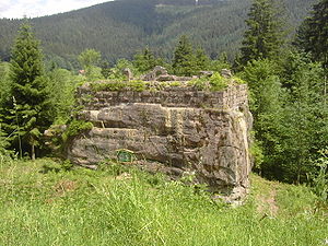 Ruine der Burg Tannenfels